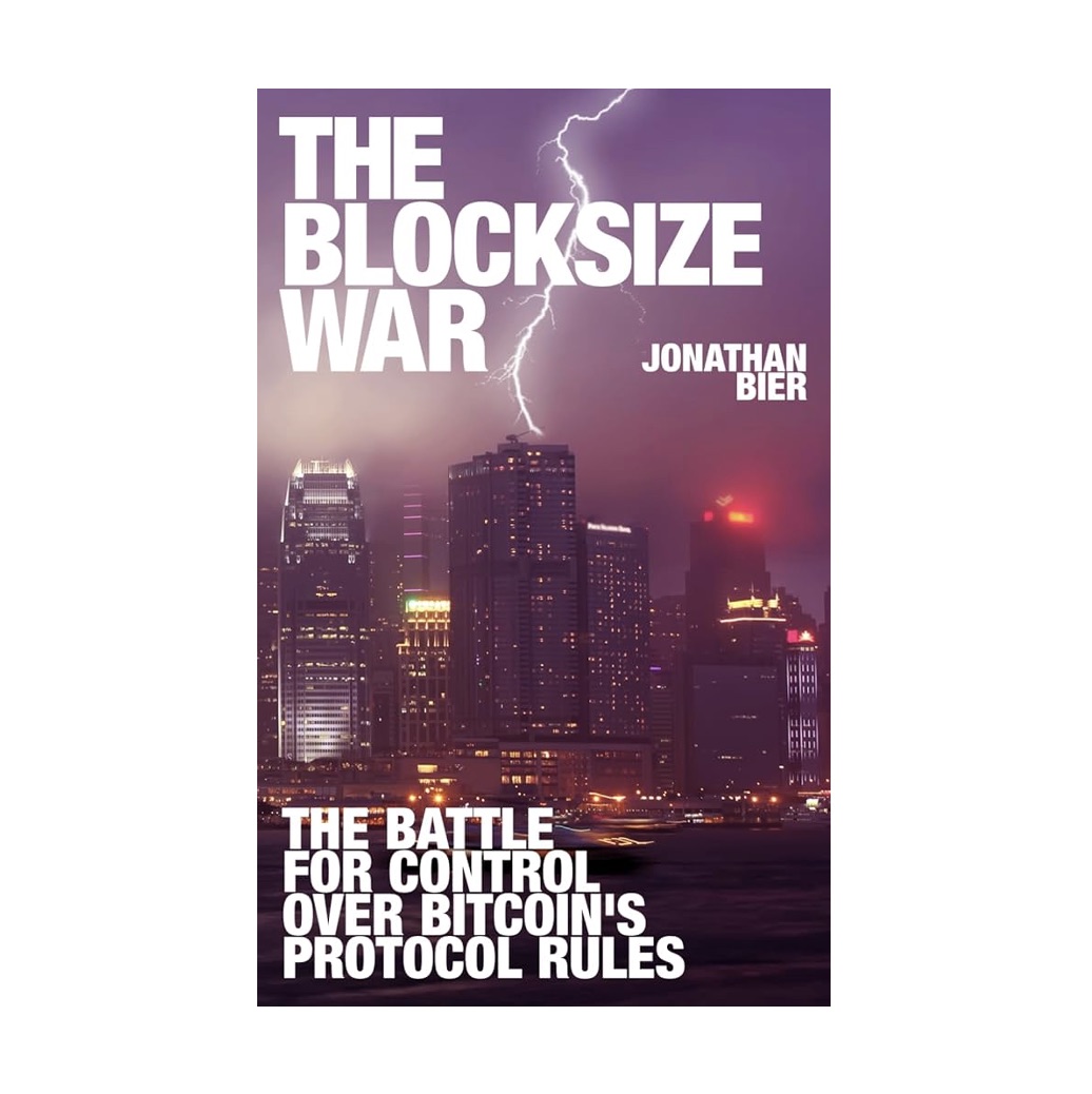Book Signed - The Blocksize War